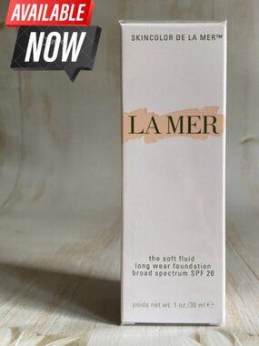 La Mer The Soft Fluid Long Wear Foundation SPF 20, 420 Terra, 30 ml New in Box